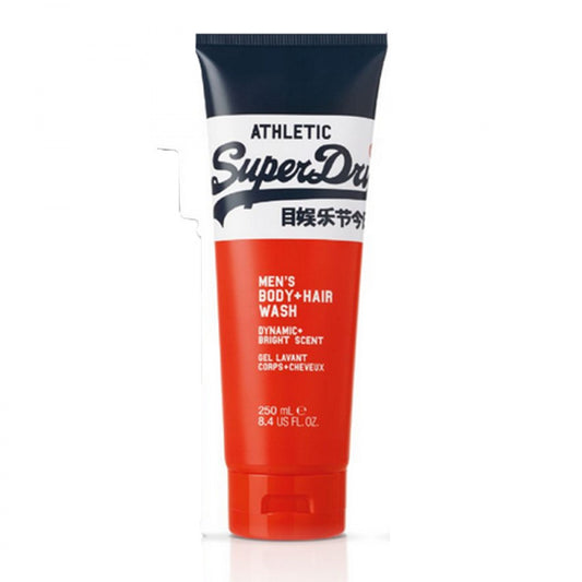 Shampo për flokë dhe trup Superdry Athletic, 250 ml