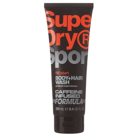 Shampo për flokë dhe trup Superdry Start, 250 ml