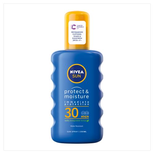 Krem mbrojtës ndaj diellit Nivea Sun Protect &amp; Moisture, 30 SPF, 200 ml