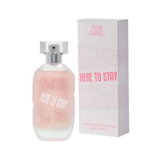 Eau de Toilette Naomi Campbell Here To Stay, 50 ml