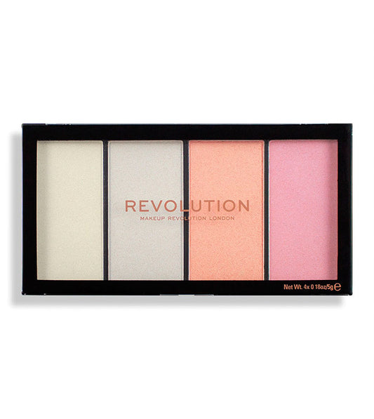 Shkëlqyes për faqe Makeup Revolution Reloaded Lustre Lights Cool, 20g