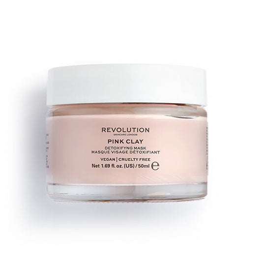 Maskë për fytyrën Revolution Skincare Detoxifying Pink Clay, 50 ml