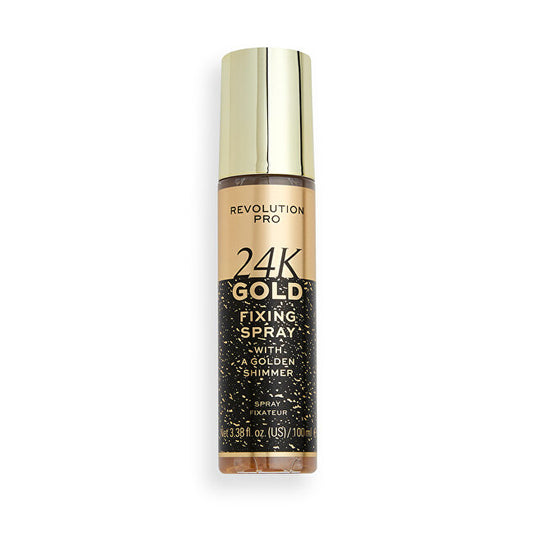 Спреј фиксирање за мрачна Revolution PRO 24K Gold, 100 ml