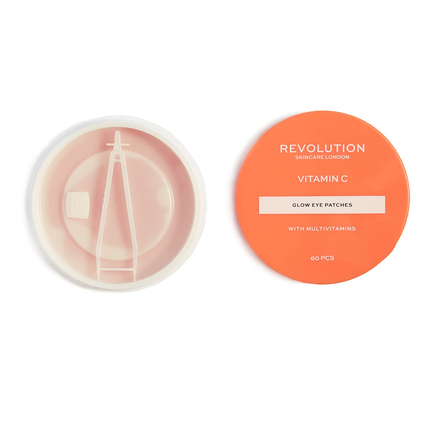 Maskë për sy Revolution Skincare me vitamin C dhe multivitmina, 60 copë