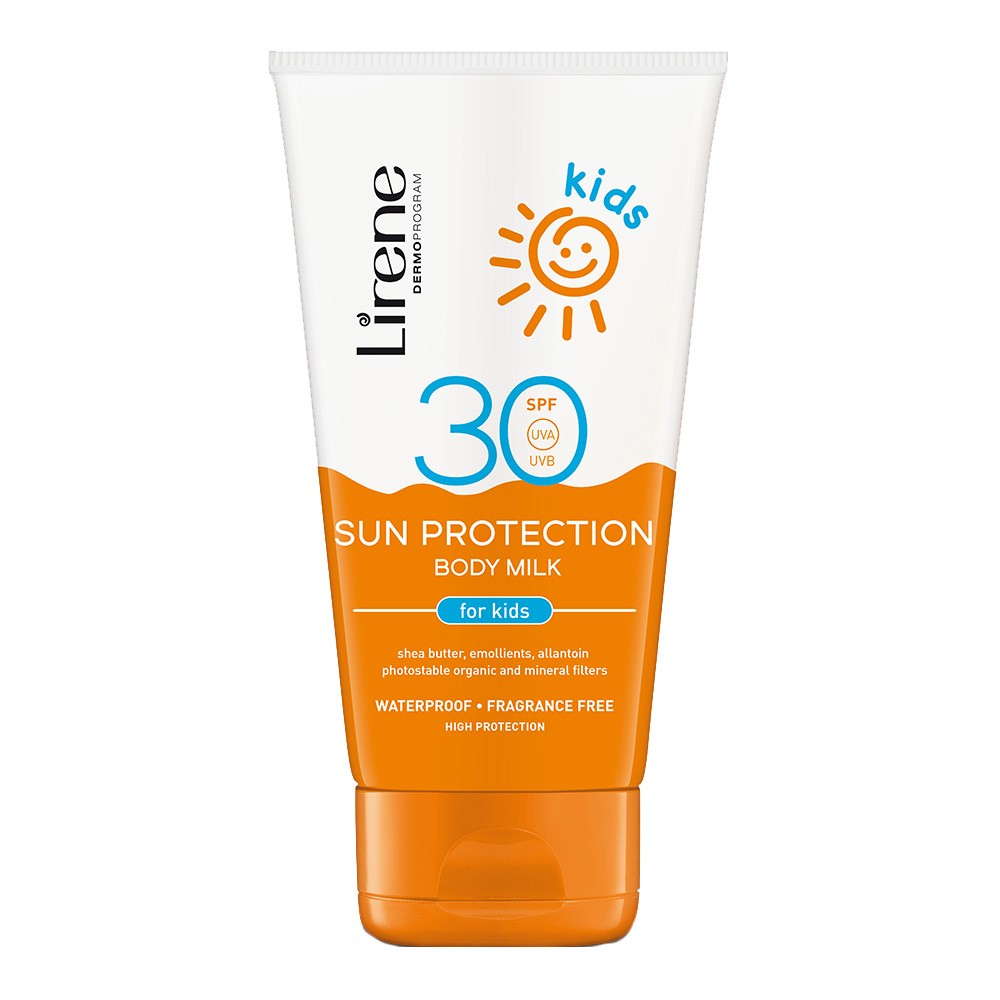 Qumësht mbrojtës ndaj diellit Lirene 30 SPF, 150 ml