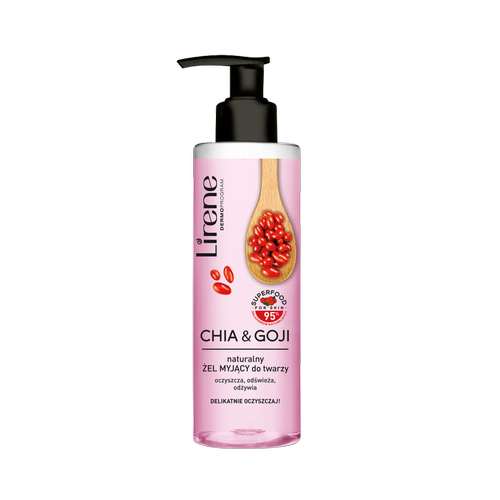 Pastrues për лице Lirene Chia &amp; Goji, 190 ml