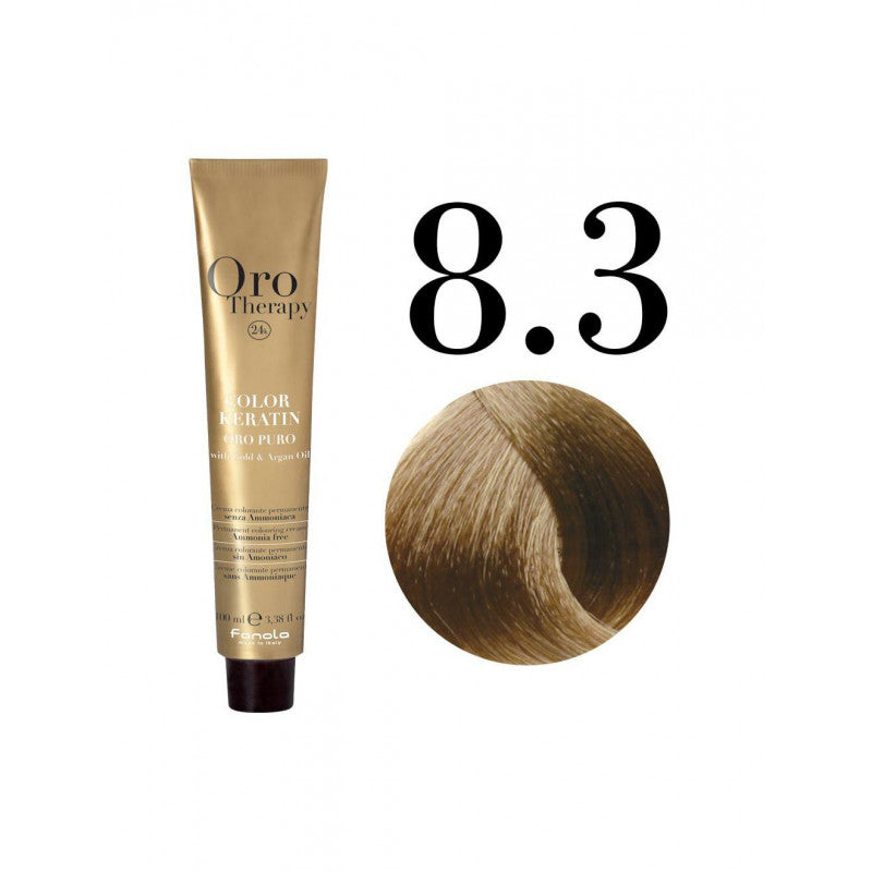 Ngjyrë за коса Oro 8.3 bionde e artë , 100 ml