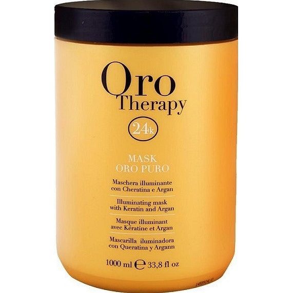 Маска за коса Fanola Oro Therapy Oro Puro Illuminating, 1000 ml