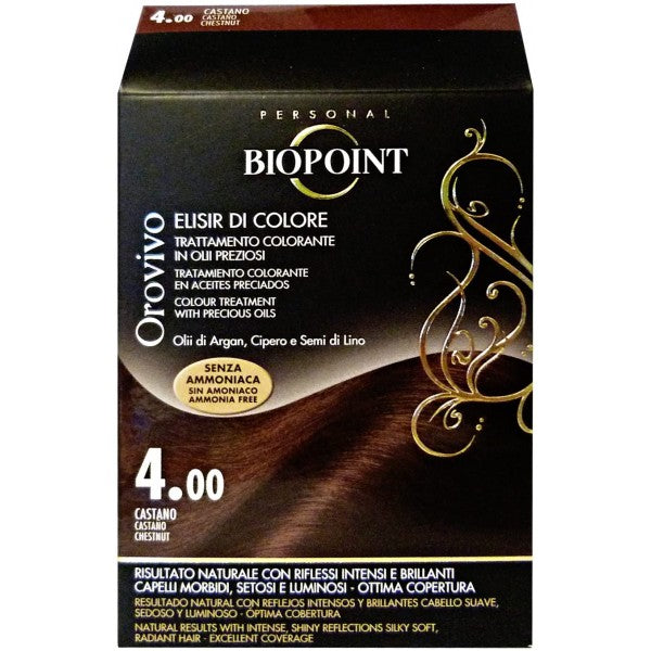 Ngjyrë за коса Biopoint Orovivo 4,00 ѓубре, 100 ml