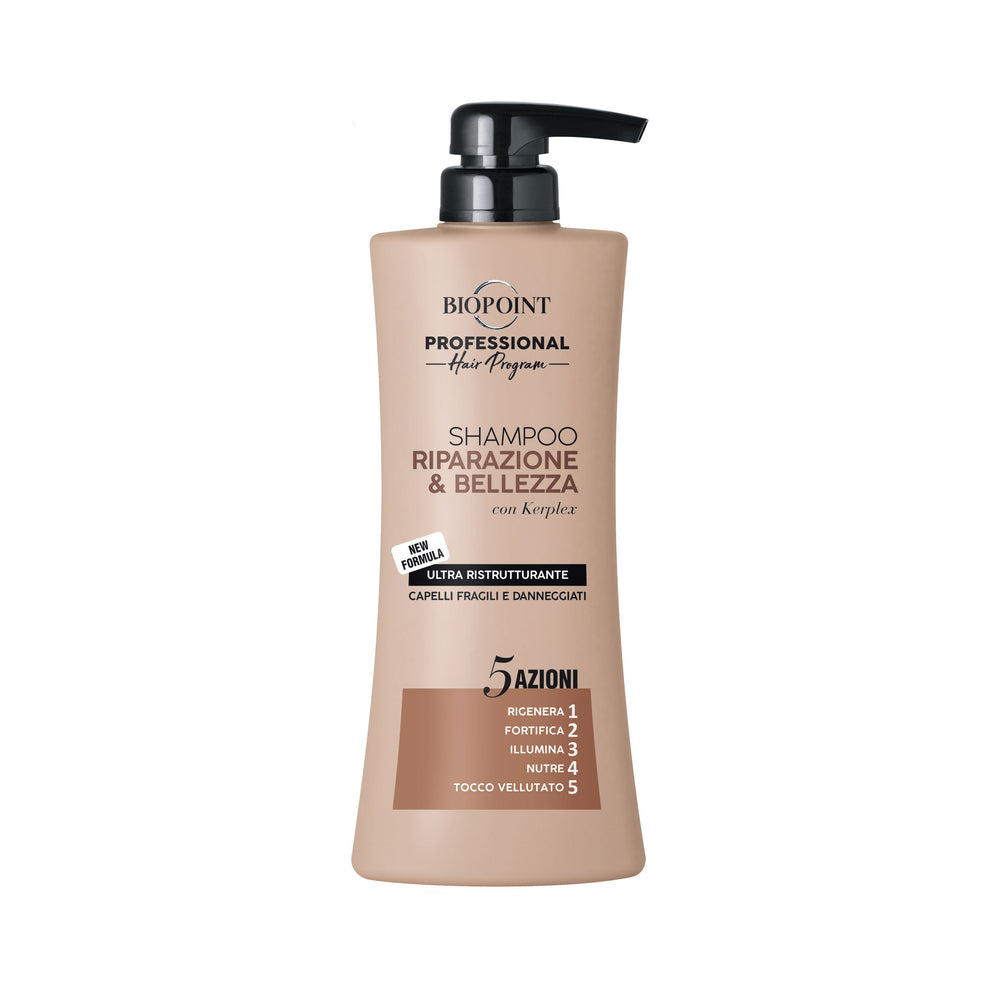 Шампон за коса Biopoint Professional Riparazione &amp; Bellezza, 400 ml