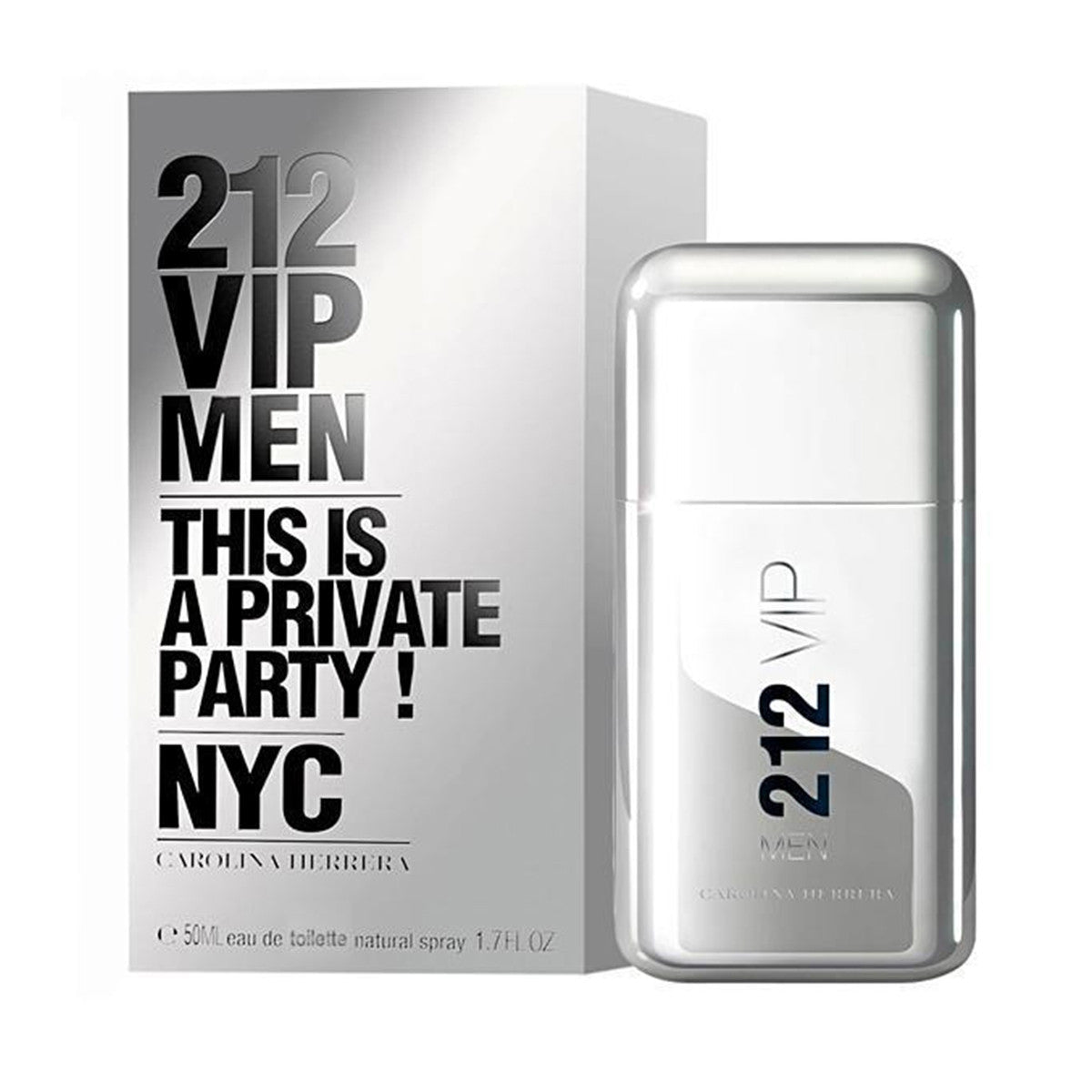 Ujë Tualeti Carolina Herrera 212 Vip Men 50ml