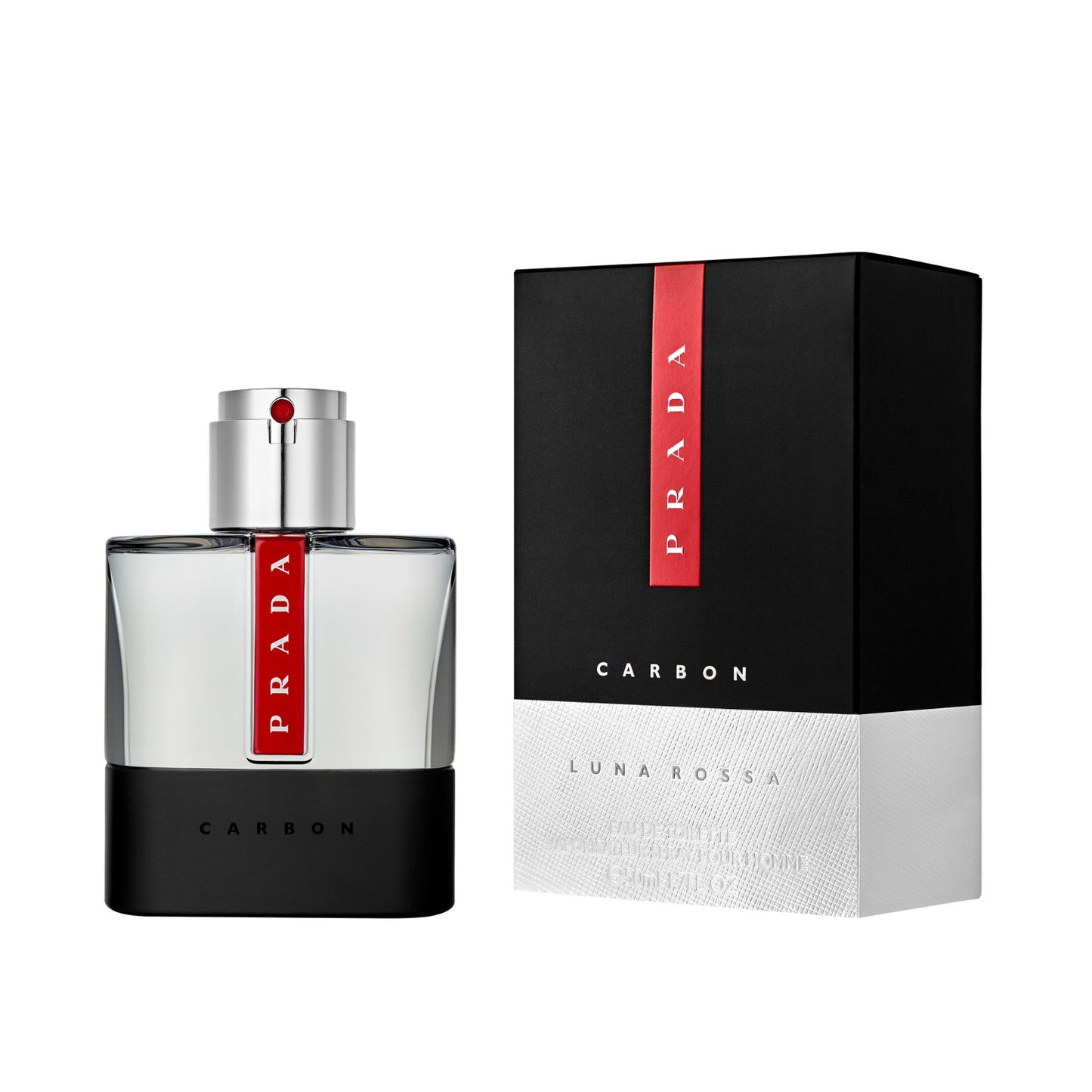 Eau de Toilette Prada Luna Rossa Carbon Mens, 100 ml