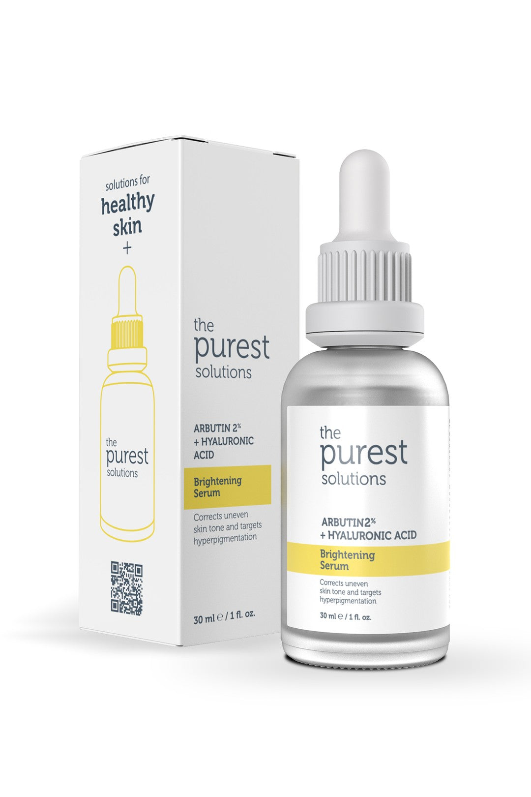 Serum ndriçues Arbutin - The Purest Solutions %2 + Acidi Hialuronik, 30 ml