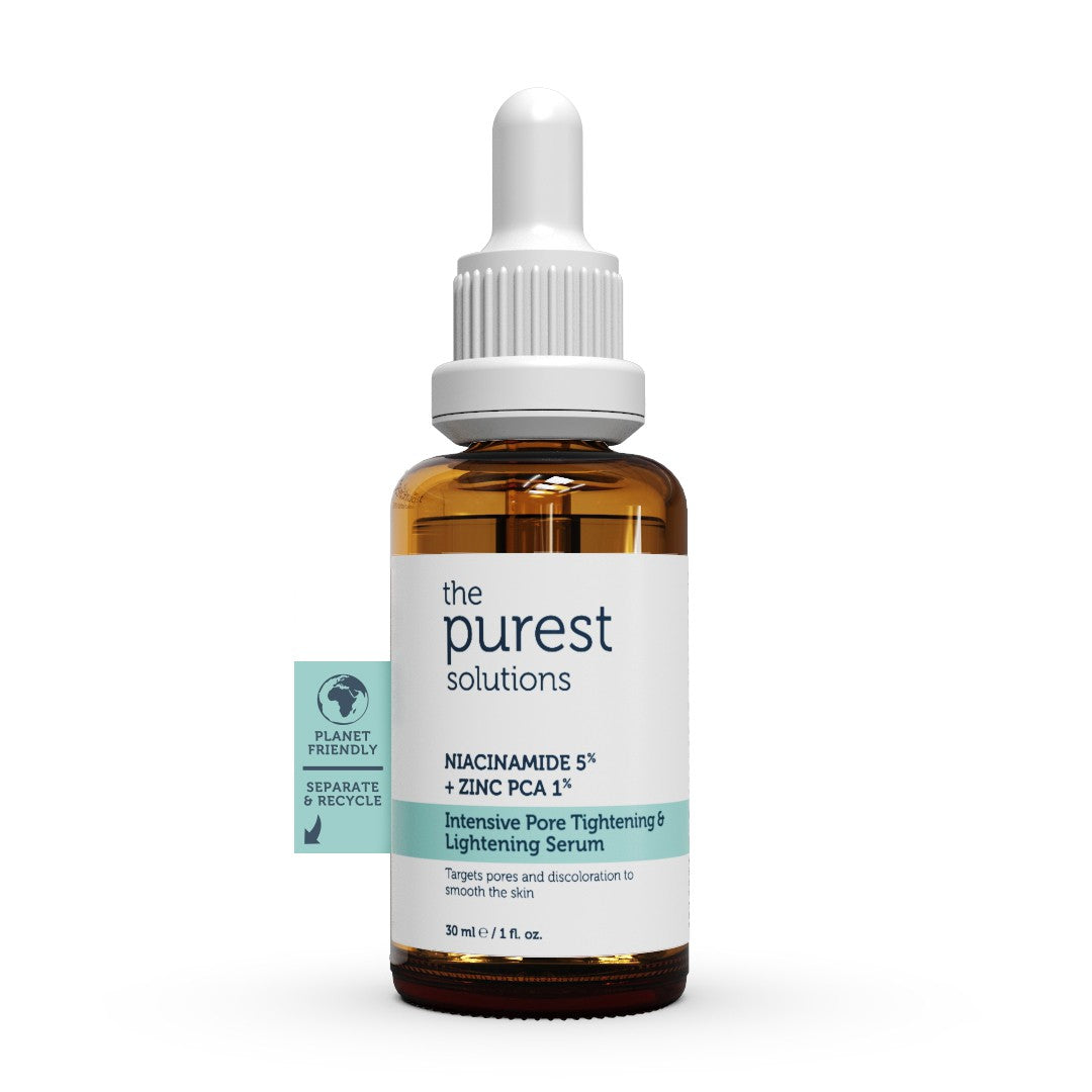 Серум за стегање и осветлување - The Purest Solutions Niacinamide %5 + Zinc Pca %1, 30 ml