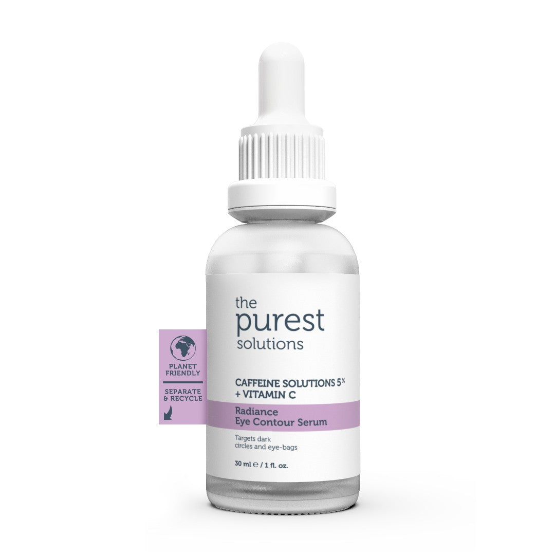 Serum për konturin e syve Radiance -The Purest Solutions Solusion kafeine 5% + vitaminë C, 30 ml